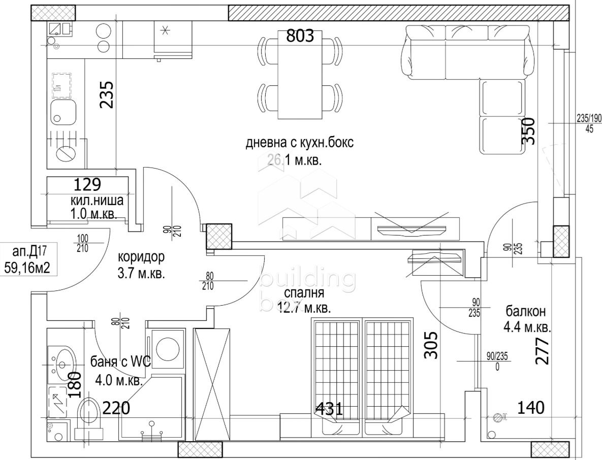 Продава 2-СТАЕН, гр. Варна, Кайсиева градина, снимка 4 - Апартаменти - 54748245