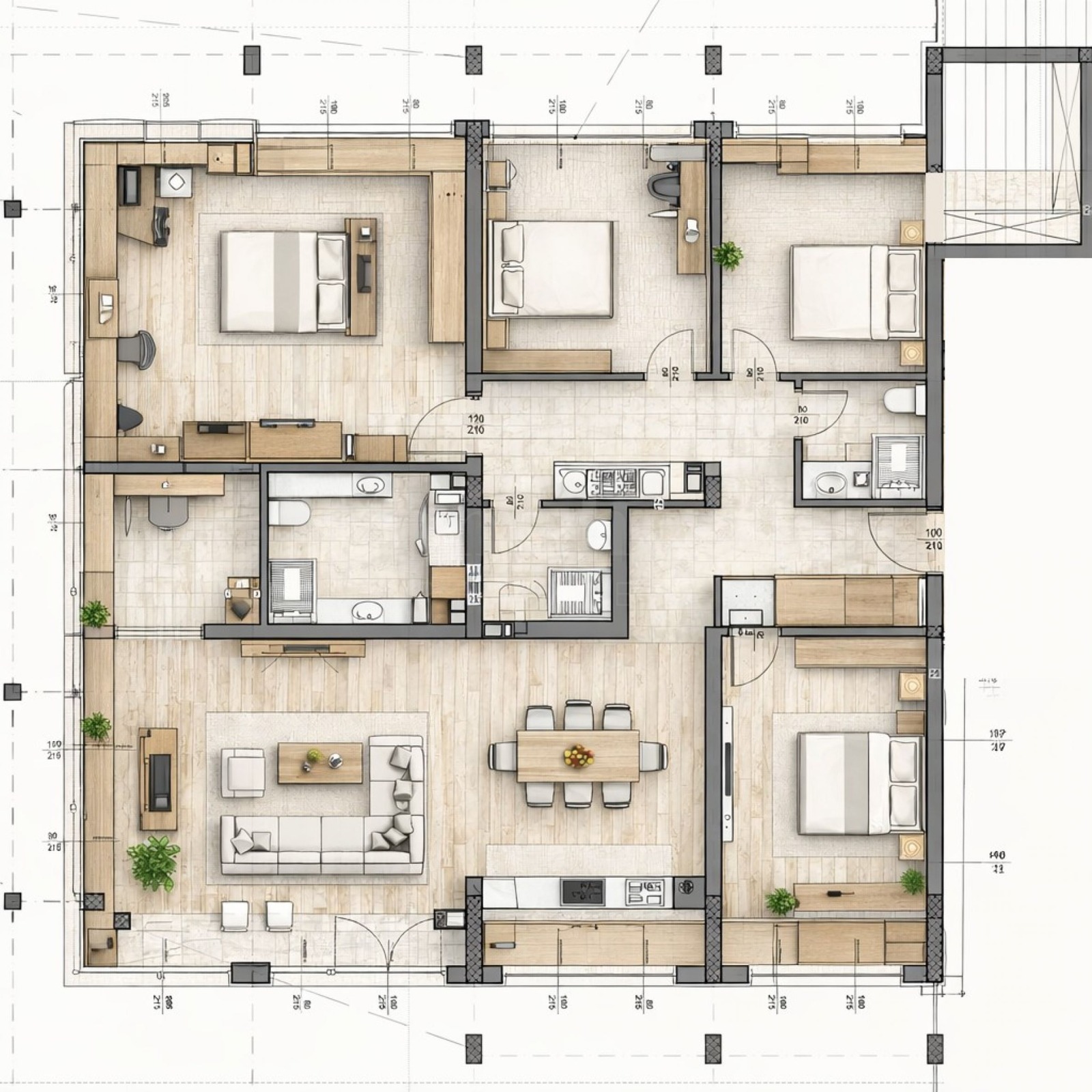 Продава 4-СТАЕН, гр. Пловдив, Кършияка, снимка 4 - Апартаменти - 54697296