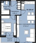 Продава  2-стаен град Пловдив , Христо Смирненски , 74 кв.м | 17482729 - изображение [14]
