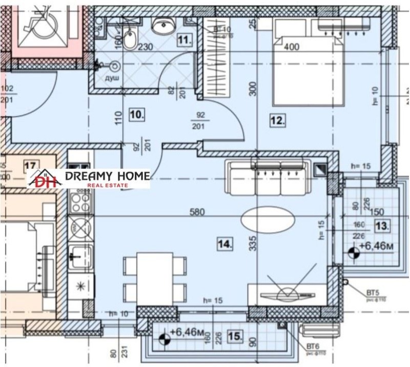 Продава  2-стаен град Пловдив , Остромила , 69 кв.м | 53265871 - изображение [14]