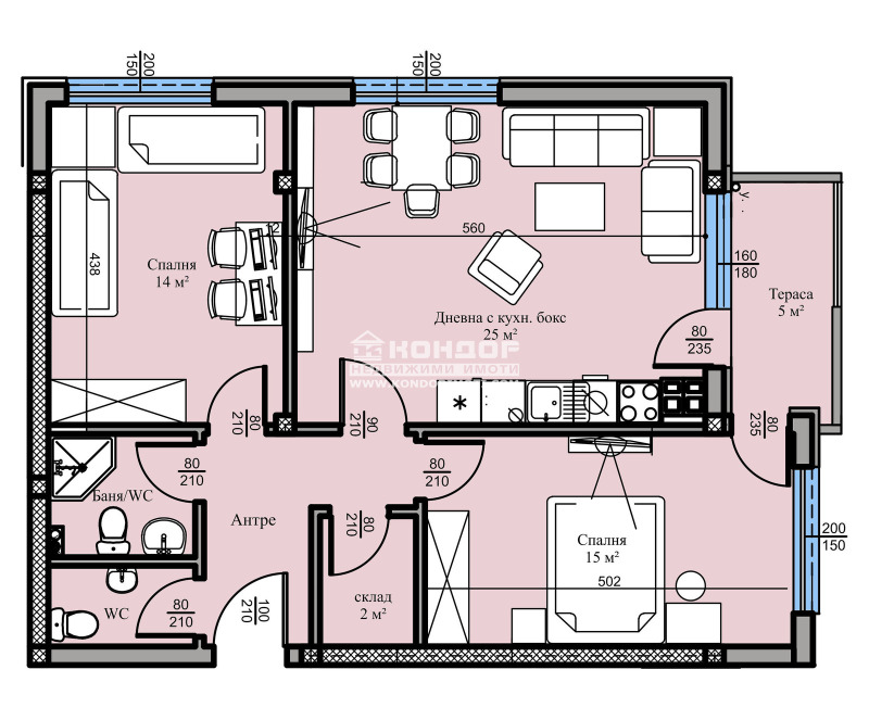 Продава  3-стаен град Пловдив , Христо Смирненски , 98 кв.м | 29708433 - изображение [2]