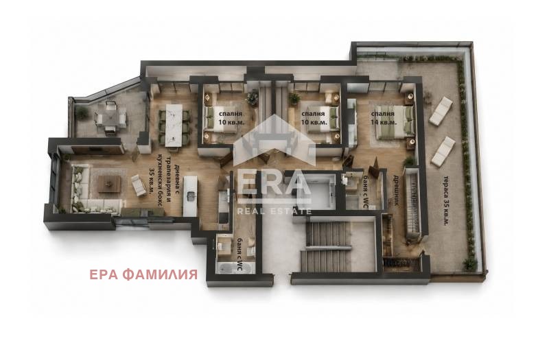 Продава 4-СТАЕН, гр. София, Люлин 6, снимка 4 - Апартаменти - 53991741