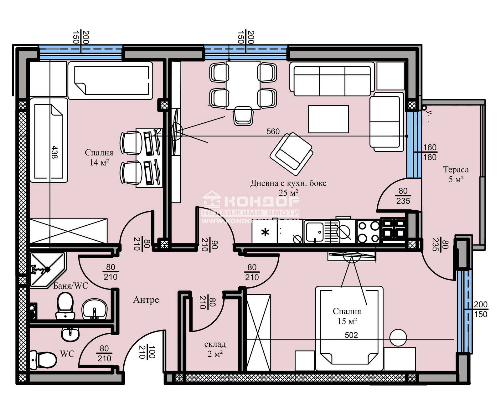 Продава 3-СТАЕН, гр. Пловдив, Христо Смирненски, снимка 2 - Апартаменти - 49953561