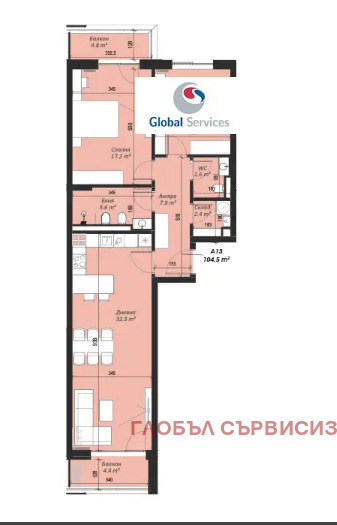 Продава 2-СТАЕН, гр. София, Кръстова вада, снимка 2 - Апартаменти - 53542683