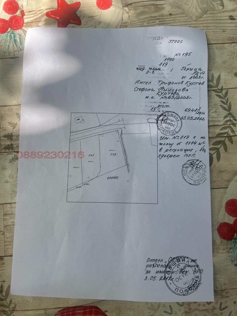 Продава ПАРЦЕЛ, с. Горица, област Бургас, снимка 6 - Парцели - 49198922