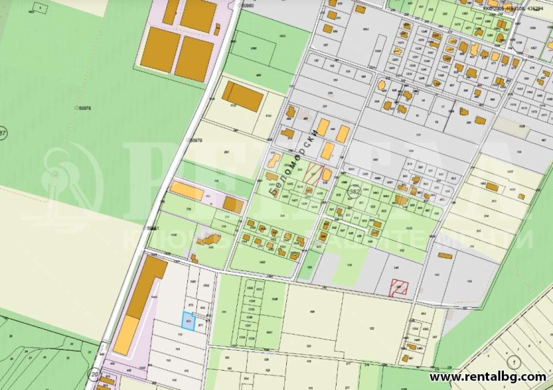 Продава  Парцел град Пловдив , Беломорски , 670 кв.м | 14628230 - изображение [6]