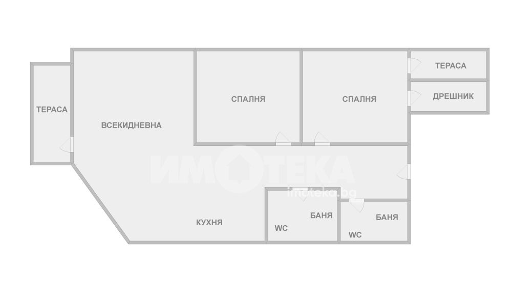 Продава 3-СТАЕН, гр. Варна, Бриз, снимка 5 - Апартаменти - 53961854