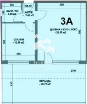 Продава 2-СТАЕН, гр. Пловдив, Коматево, снимка 3 - Апартаменти - 56683044