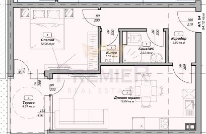 Продава  2-стаен град Варна , Възраждане 3 , 55 кв.м | 49918461 - изображение [2]