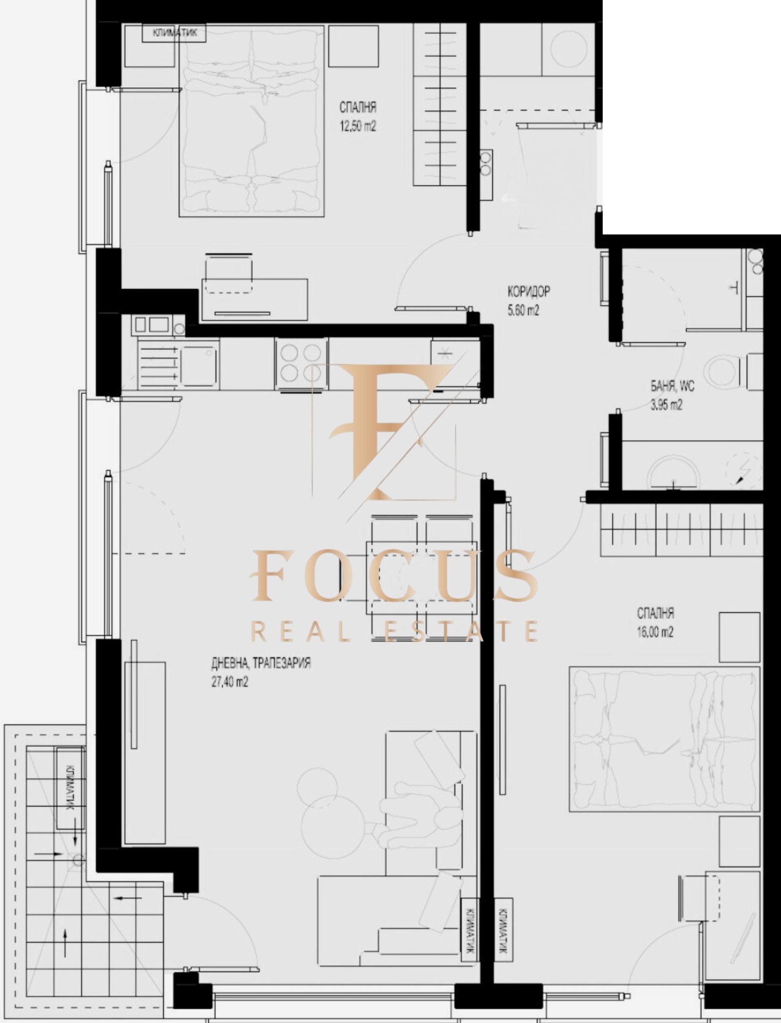 Продава 3-СТАЕН, гр. Пловдив, Христо Смирненски, снимка 2 - Апартаменти - 53961475