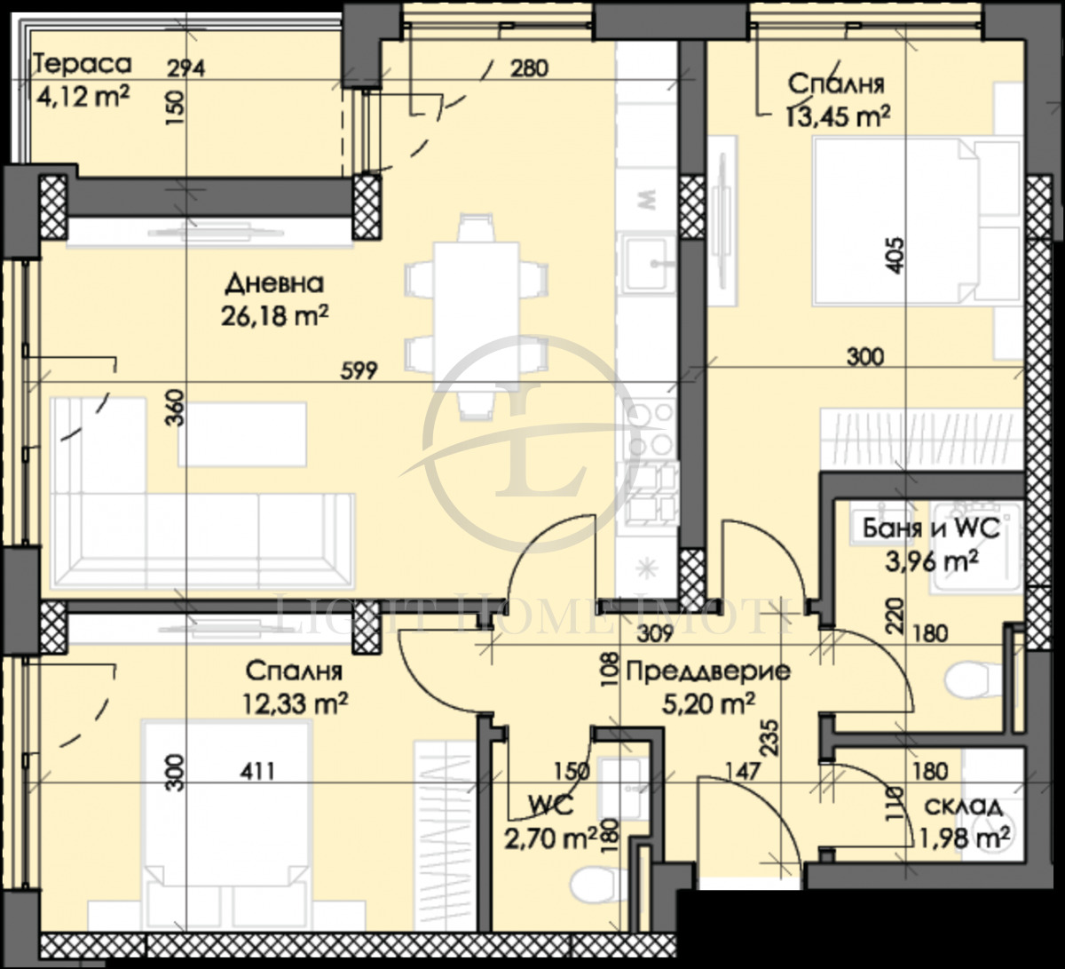 Продава 3-СТАЕН, гр. Пловдив, Тракия, снимка 4 - Апартаменти - 53954620
