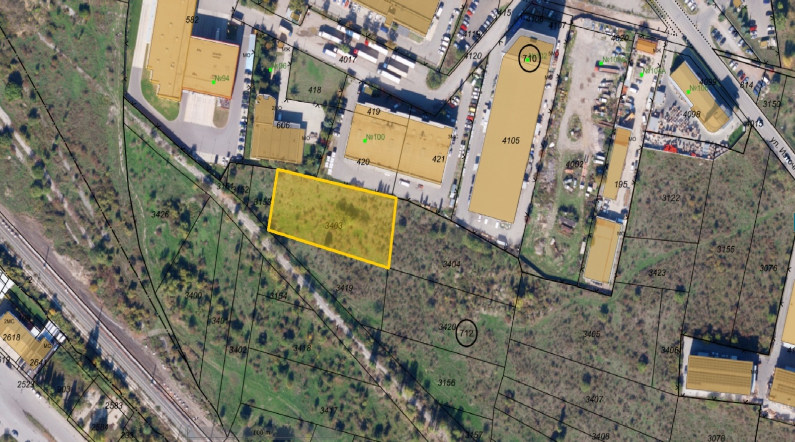 Продава ПАРЦЕЛ, гр. София, Слатина, снимка 3 - Парцели - 56166324