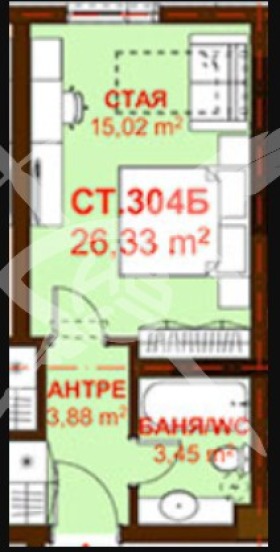 Продава 1-СТАЕН, гр. Бургас, Сарафово, снимка 1 - Aпартаменти - 48880561