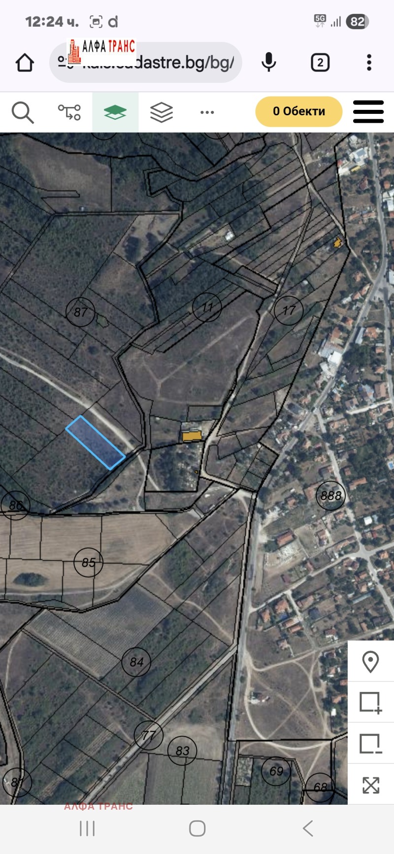 De vânzare  Teren regiunea Varna , Bencovsci , 2.6 dka | 19395396