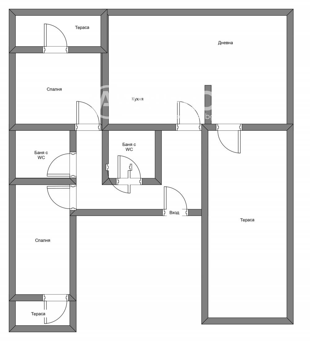 Продава 3-СТАЕН, гр. София, Дианабад, снимка 2 - Апартаменти - 54110966