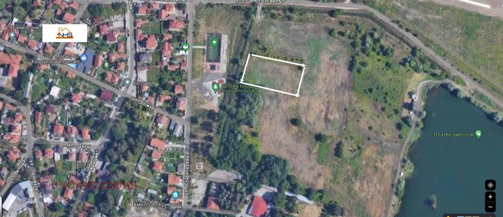 Продава ПАРЦЕЛ, гр. София, с. Кривина