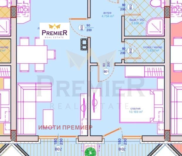 Продава 2-СТАЕН, гр. Бургас, Сарафово, снимка 7 - Апартаменти - 52719044