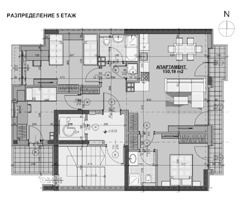 À venda  3 quartos Sofia , Centar , 150 m² | 78546443 - imagem [6]