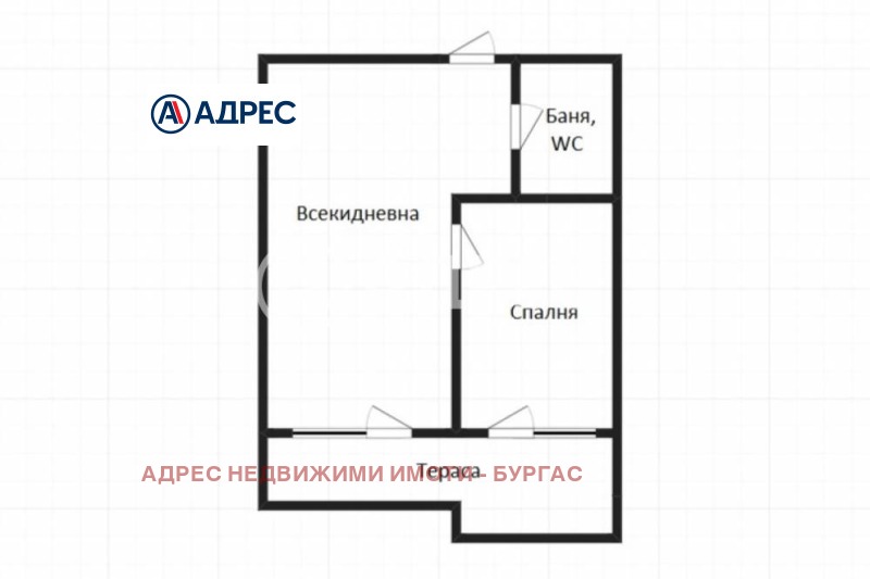 На продаж  1 спальня Бургас , Славейков , 62 кв.м | 11564701 - зображення [4]