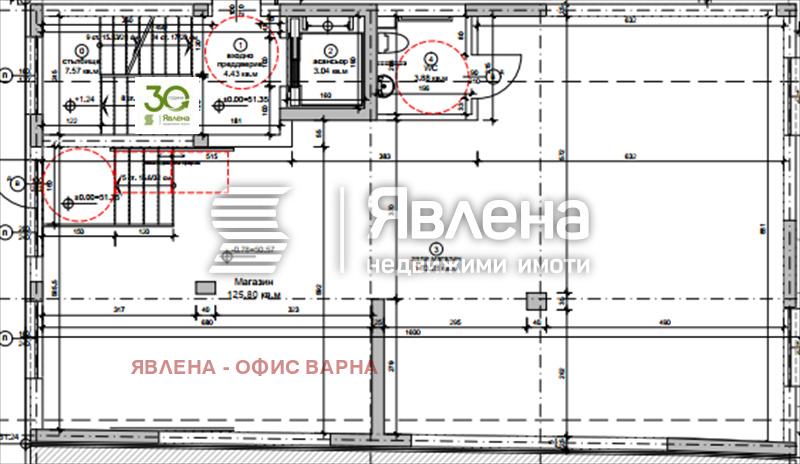 Продава  Магазин, град Варна, Окръжна болница-Генерали •  350 000 EUR • ID 49987023 — holmes.bg - [1] 