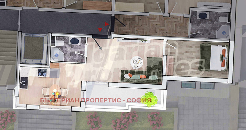 En venta  2 dormitorios Sofia , Strelbishte , 129 metros cuadrados | 87550030 - imagen [2]