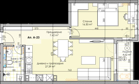 1 спаваћа соба Каршијака, Пловдив 2