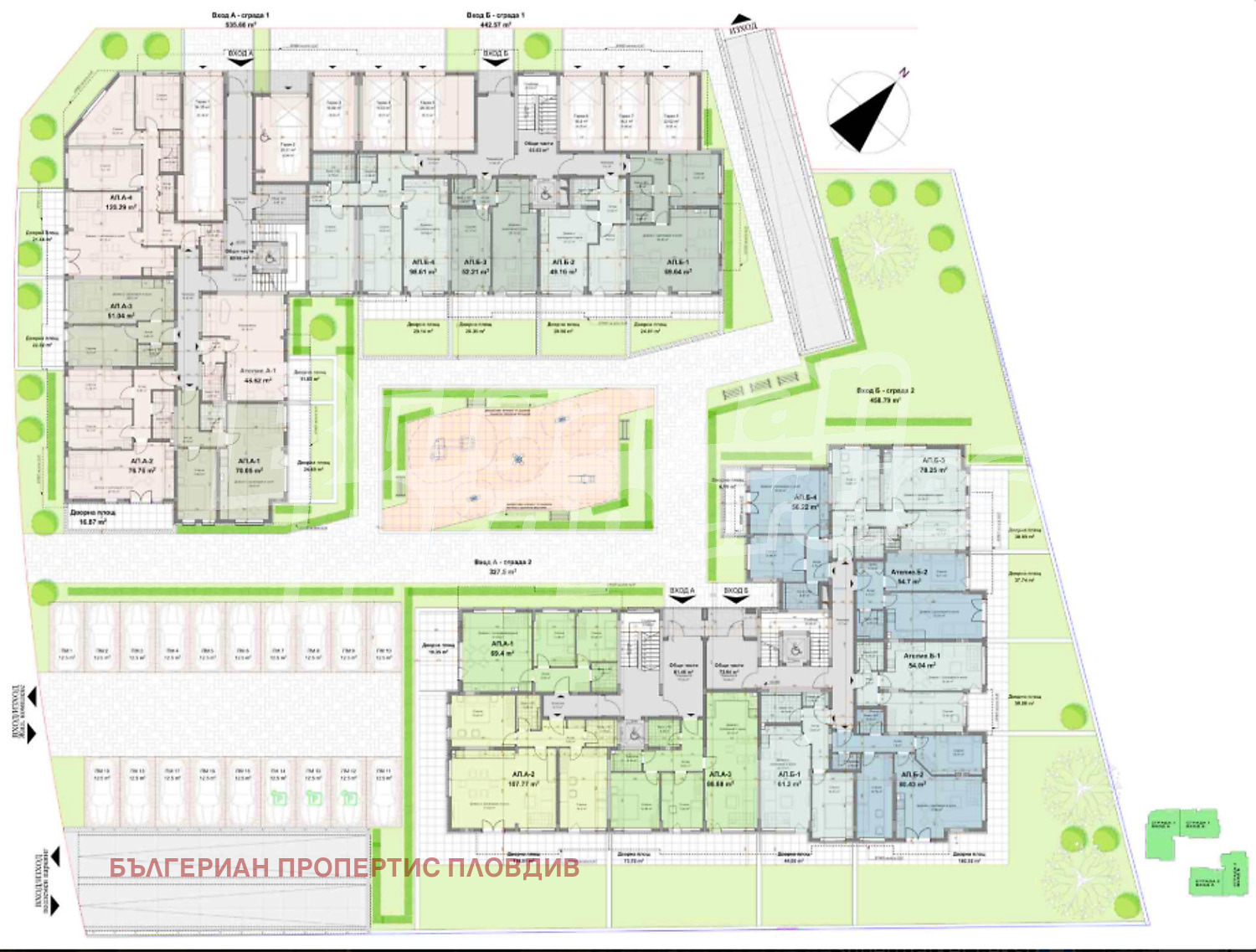 Продава 4-СТАЕН, гр. Пловдив, Христо Смирненски, снимка 2 - Апартаменти - 54631677