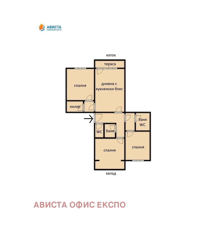 Продава 4-СТАЕН, гр. София, Младост 2, снимка 17 - Апартаменти - 56288409