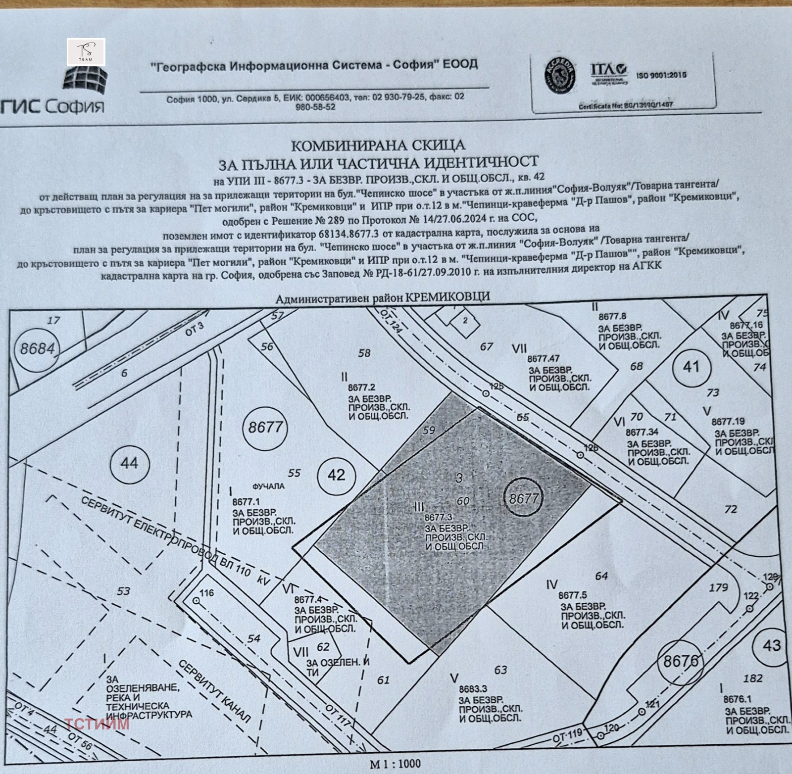 Продава ПАРЦЕЛ, гр. София, Кремиковци, снимка 3 - Парцели - 54423429