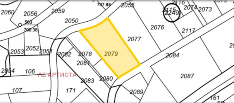 Продава ПАРЦЕЛ в град София, гр. Банкя - 2654 кв.м / 477 720 € » 934 339.11 лв., ЛЕ АРТИСТА