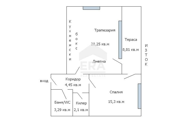 Zu verkaufen  1 Schlafzimmer Warna , k.k. Tschajka , 81 qm | 20308314 - Bild [6]