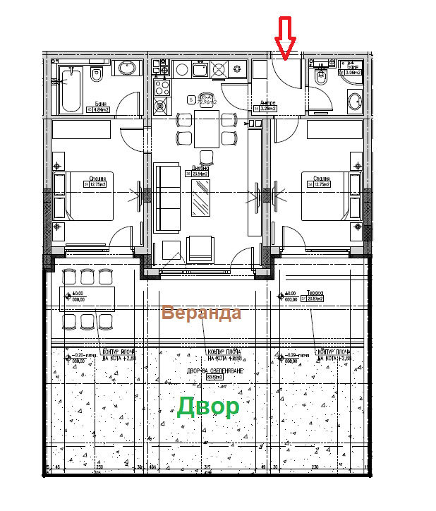 Продава 3-СТАЕН, гр. София, Обеля, снимка 2 - Апартаменти - 52378467