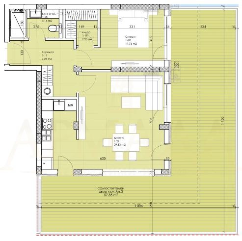 Продава  2-стаен град Пловдив , Беломорски , 131 кв.м | 47956174 - изображение [12]