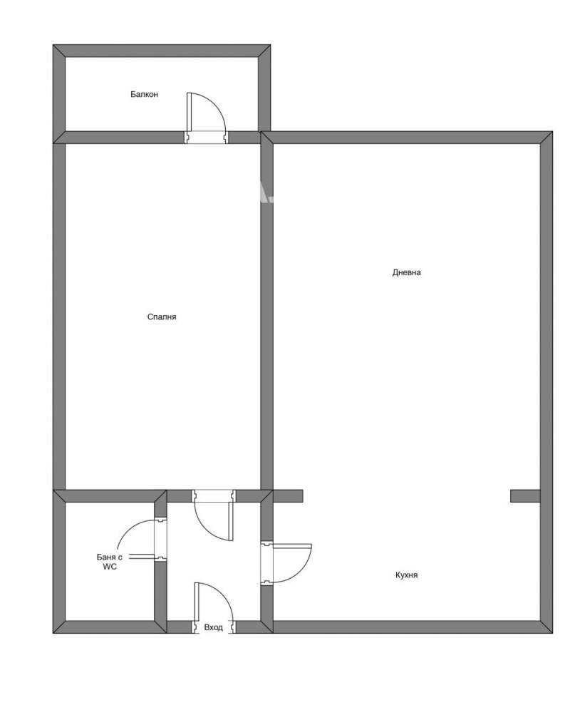 Продается  1 спальня София , Докторски паметник , 53 кв.м | 81309779 - изображение [9]