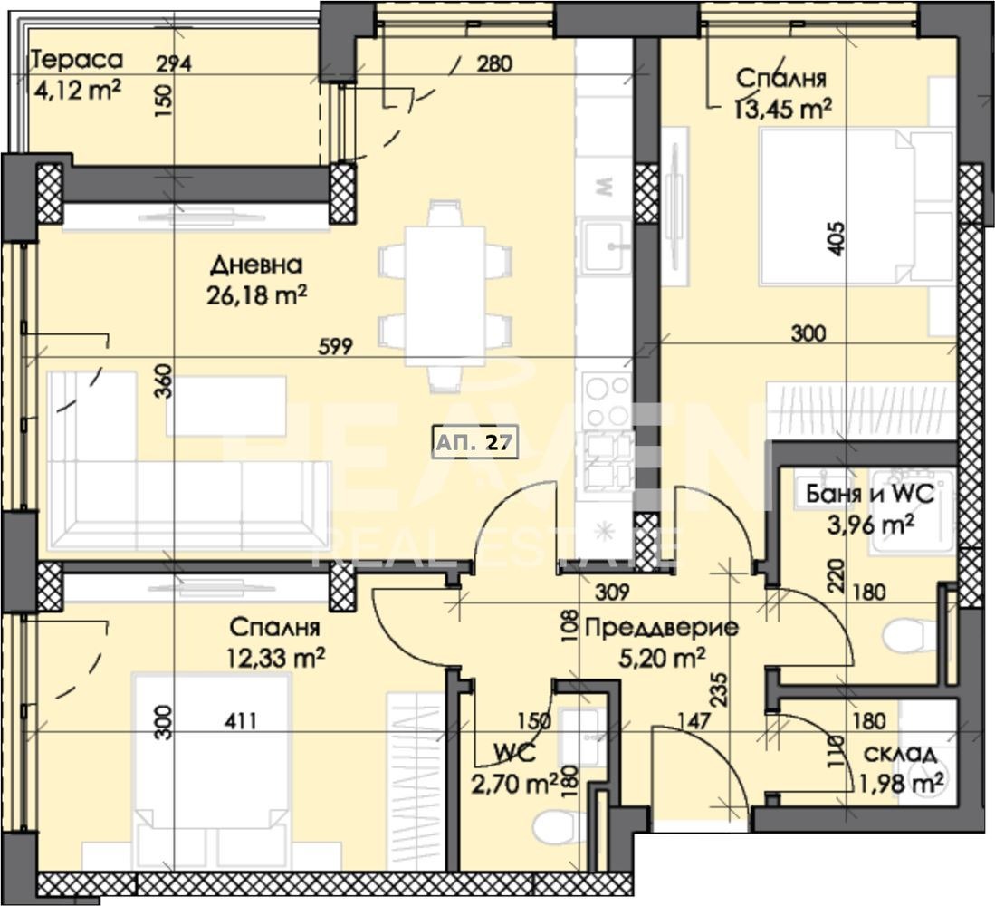 Продава 3-СТАЕН, гр. Пловдив, Тракия, снимка 2 - Апартаменти - 54077108