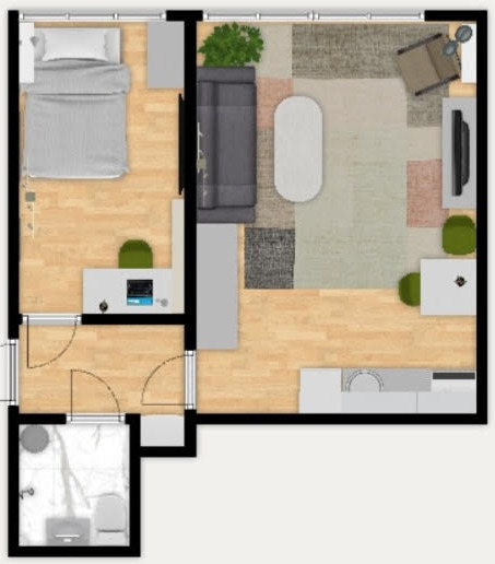En venta  1 dormitorio Sofia , Yavorov , 38 metros cuadrados | 60030630 - imagen [17]