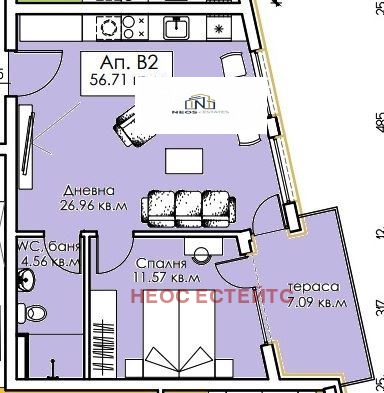 Продава 2-СТАЕН, гр. Созопол, област Бургас, снимка 2 - Апартаменти - 50960775