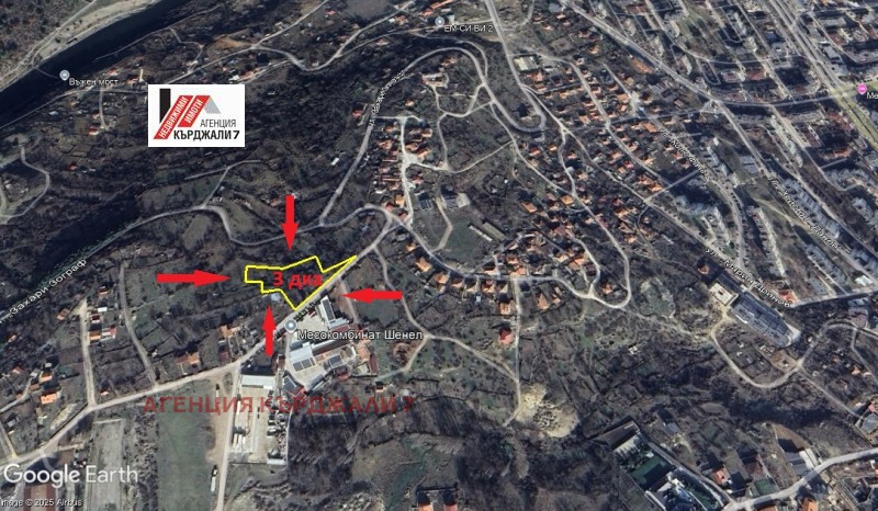 Til salg  Grund Kardzhali , Prileptsi , 3000 kvm | 53623395
