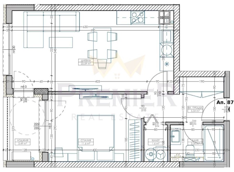 Продава 2-СТАЕН, гр. Варна, Младост 1, снимка 7 - Апартаменти - 52847423