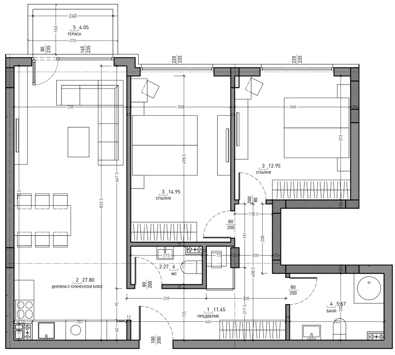 Продава  2 Schlafzimmer Sofia , Malinowa dolina , 108 кв.м | 93727256 - изображение [9]