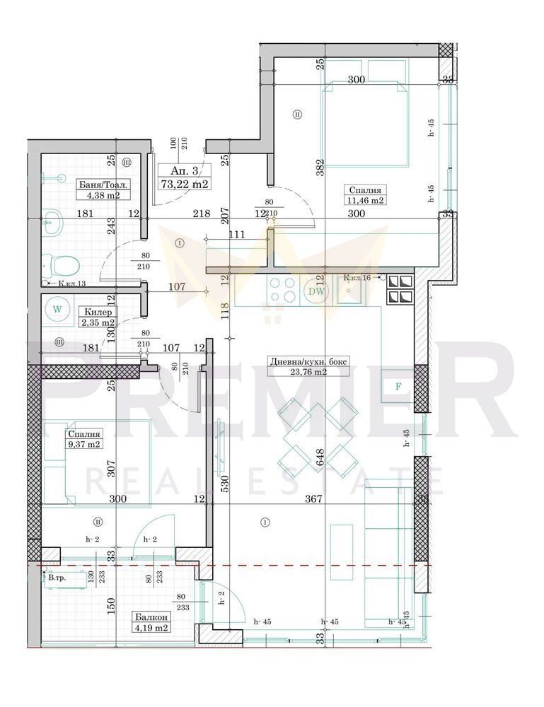 Продава 3-СТАЕН, гр. Варна, Левски 2, снимка 9 - Апартаменти - 52287344