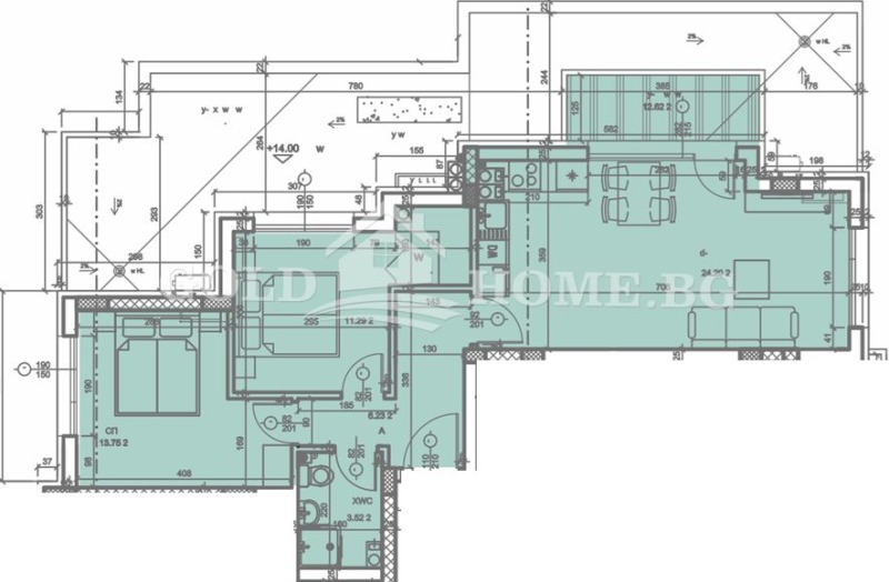 Продава 3-СТАЕН, гр. Пловдив, Христо Смирненски, снимка 2 - Апартаменти - 53451161