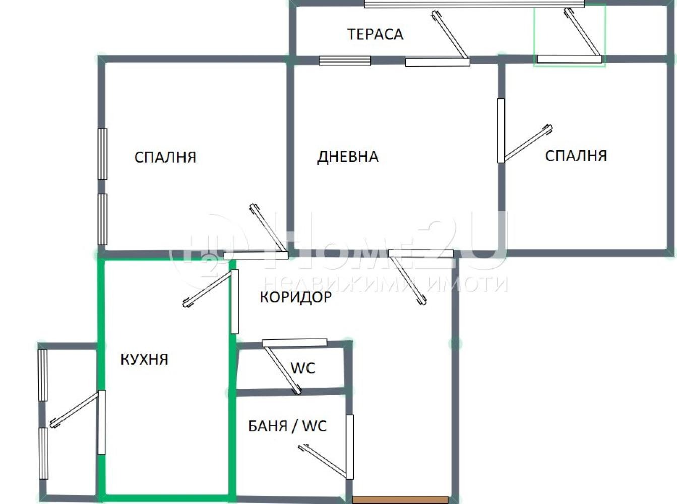 Продава 3-СТАЕН, гр. София, Люлин 1, снимка 14 - Апартаменти - 54144459