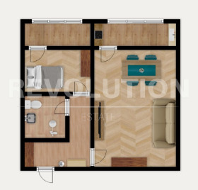 1 dormitorio Lyulin 4, Sofia