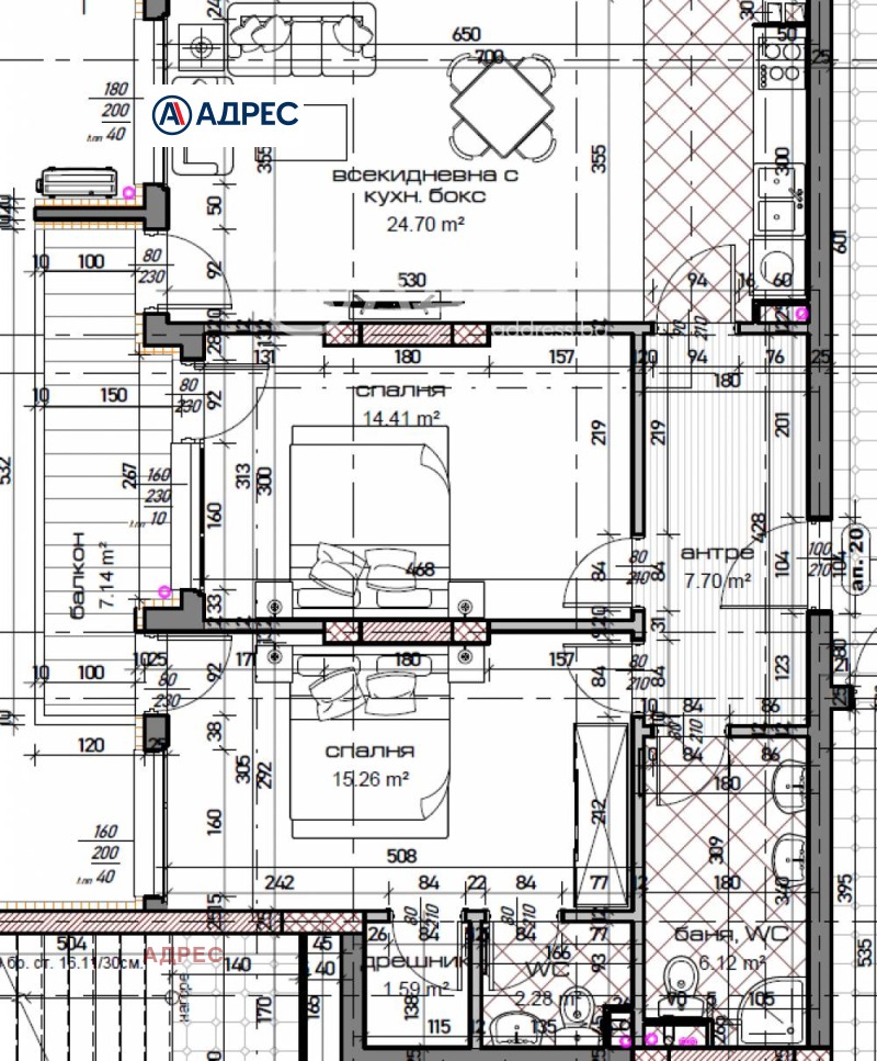 Продава  3-стаен, град Варна, Младост 1 •  169 500 EUR • ID 20599629 — holmes.bg - [1] 