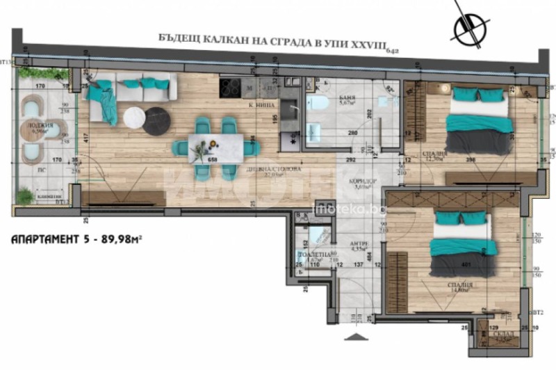 Продава  Многостаен град София , Студентски град , 188 кв.м | 80820881 - изображение [11]