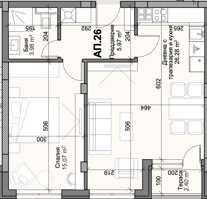 Продава 2-СТАЕН, гр. Пловдив, Кършияка, снимка 2 - Апартаменти - 47761133
