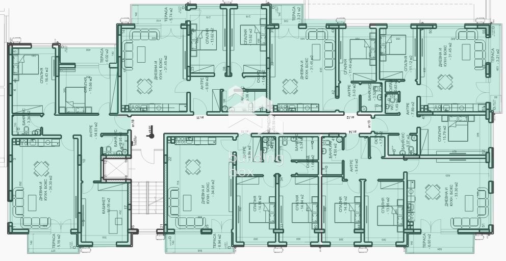 Продава 3-СТАЕН, гр. Пловдив, Младежки Хълм, снимка 2 - Апартаменти - 53681686