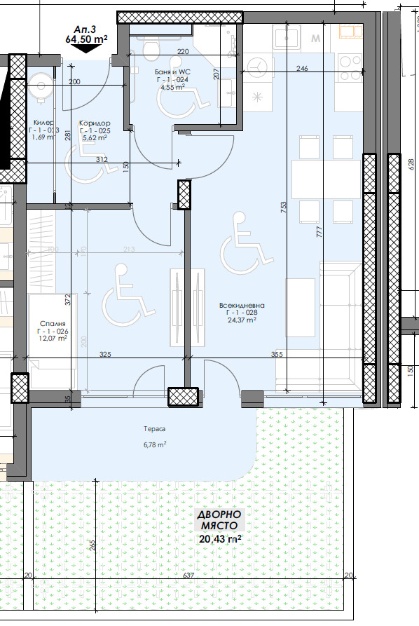 Продава  2-стаен град София , Сердика , 76 кв.м | 94671102 - изображение [3]