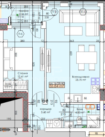 Zu verkaufen  1 Schlafzimmer Plowdiw , Trakija , 66 qm | 47563740 - Bild [5]